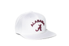 University of Alabama Classic Retro Snapback Hat - White