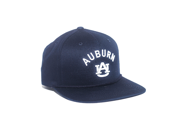Auburn University Classic Retro Snapback Hat - Navy Blue