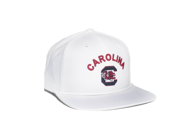 University of South Carolina Classic Retro Snapback Hat - White