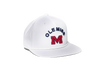 University of Mississippi Classic Retro Snapback Hat - White
