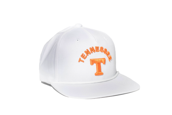 University of Tennessee Classic Retro Snapback Hat - White