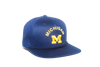 University of Michigan Classic Retro Snapback Hat – Blue